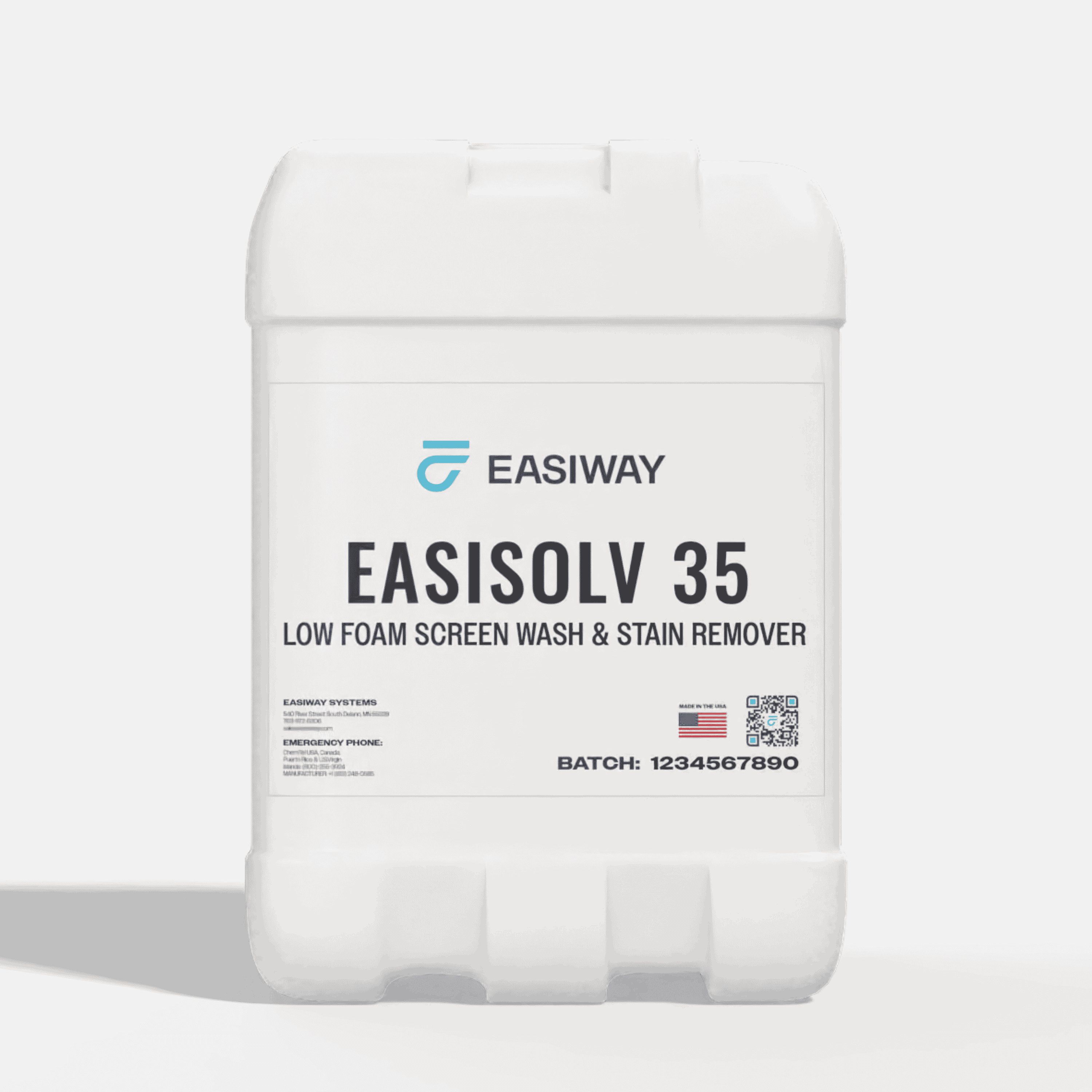EasiSolv™ 35 Low Foam Screen Wash & Stain Remover